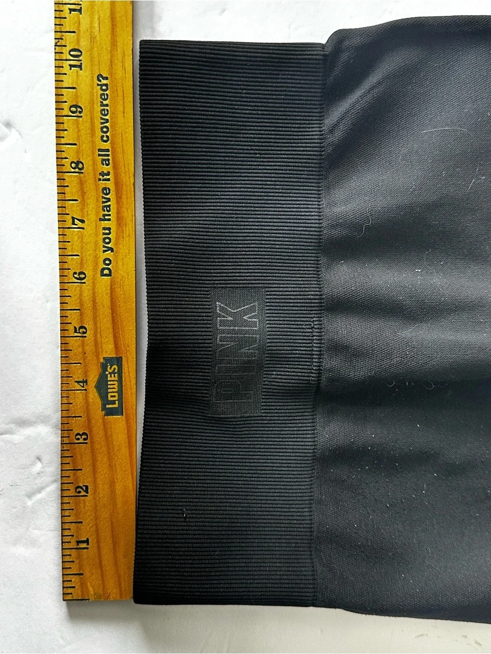 PINK Victoria's Secret Black Seamless Waistband Panel